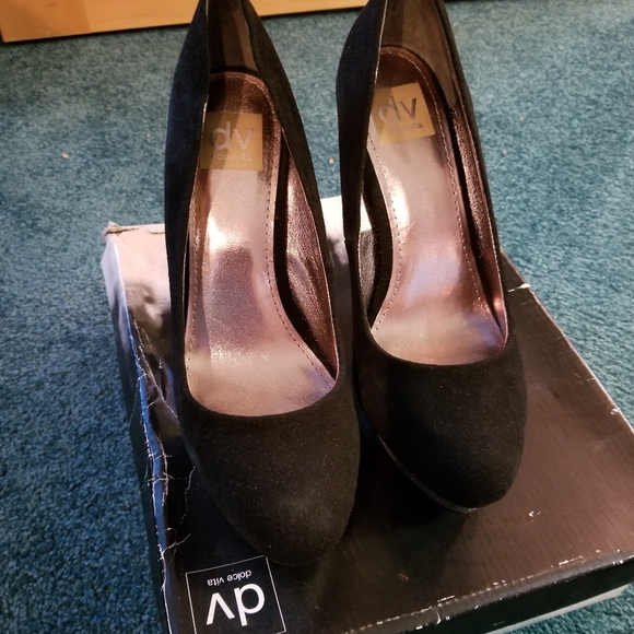 Dolce Vita DV Bessie Black Suede 8.5 - Picture 9 of 9